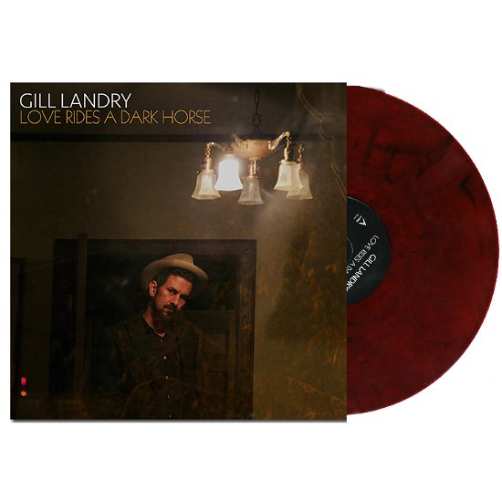 Cover for Gill Landry · Love Rides A Dark Horse (Red &amp; Black Swirl Vinyl) (LP) (2017)