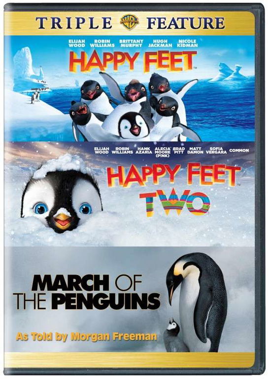 Happy Feet / Happy Feet 2 / March of the Penguins - Happy Feet / Happy Feet 2 / March of the Penguins - Movies - Warner - 0883929400911 - February 25, 2014