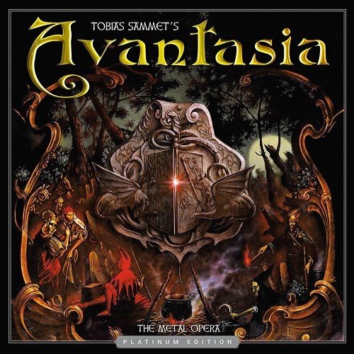 Cover for Avantasia · Metal Opera Pt. I (Platinum Edition) (Dark Red) (LP) [Platinum edition] (2023)