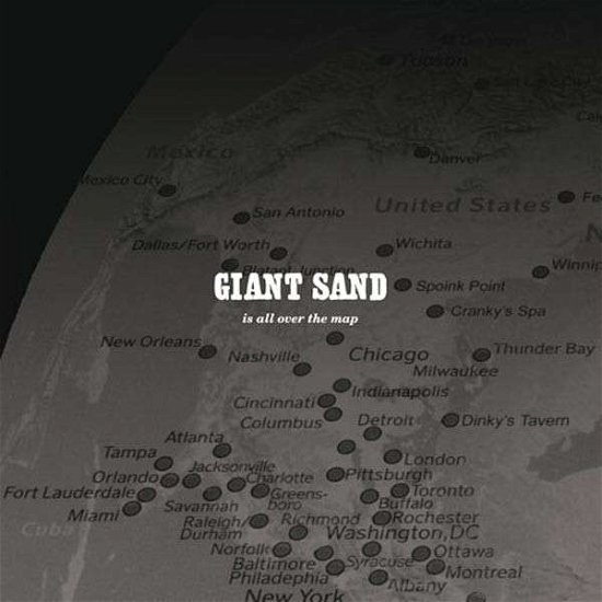 Cover for Giant Sand · Is All over the Map (LP) (2012)