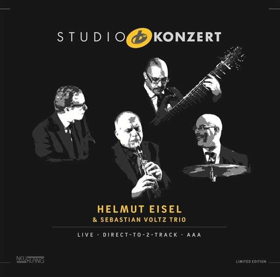 Cover for Eisel,helmut &amp; Voltz,sebastian Trio · Studio Konzert (LP) [Limited Hand Numbered edition] (2025)