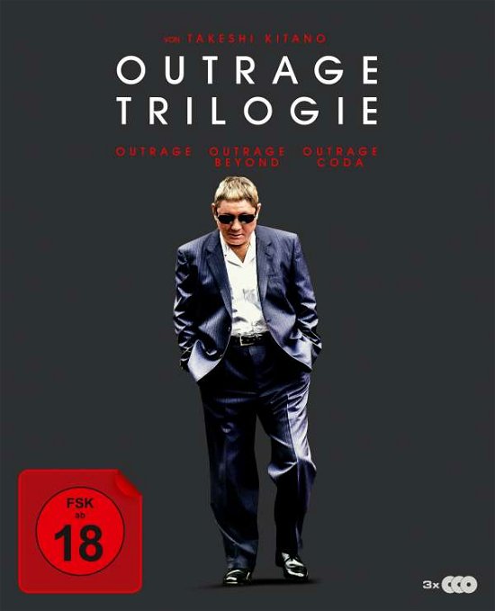Cover for Takeshi Kitano · Outrage 1-3 (3-disc Digipak) (Blu-ray (Blu-ray) (2018)