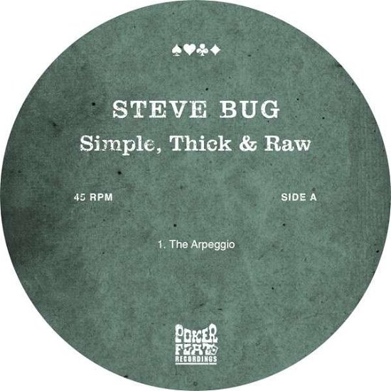 Cover for Steve Bug · Simple Thick &amp; Raw (LP) [EP edition] (2014)