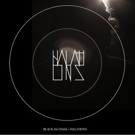 Cover for Black As Chalk · Halations (CD) (2011)