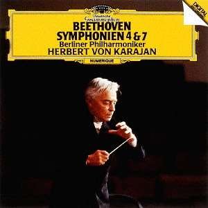 Cover for Beethoven / Karajan,herbert Von · Beethoven: Symphonies 4 &amp; 7 (CD) [Limited edition] (2018)