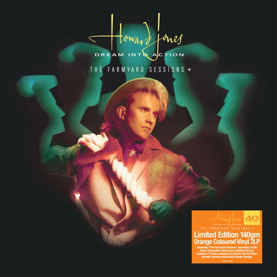 Cover for Howard Jones · Dream into Action - the Farmyard Sessions (Limited Edition Orange Vinyl 2lp) (LP) (2025)