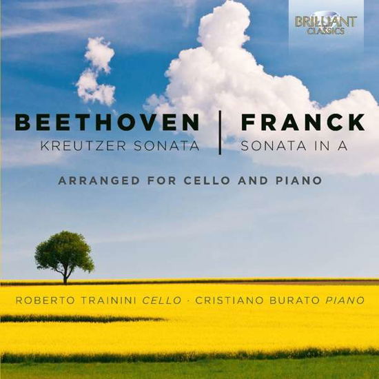 Cover for Beethoven / Franck / Trainini / Burato · Beethoven &amp; Franck: Kreutzer Sonata &amp; Sonata in a (CD) (2017)