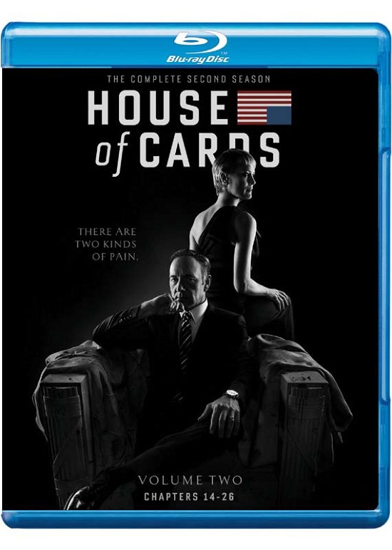 Cover for House Of Cards Season 2 Region B  A · House Of Cards Season 2 (Blu-ray) (2014)