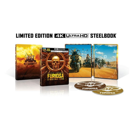 Mad Max - Furiosa Limited Edition Steelbook -  - Movies - Warner Bros - 5051892249911 - October 14, 2024