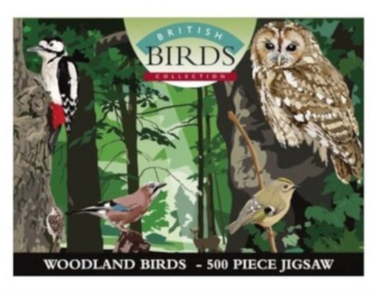British Birds Collection Woodland Birds - Battle of Britain Woodland Birds 500 Piece Jigsaw - Filme - KOCH - 5060162456911 - 6. September 2010