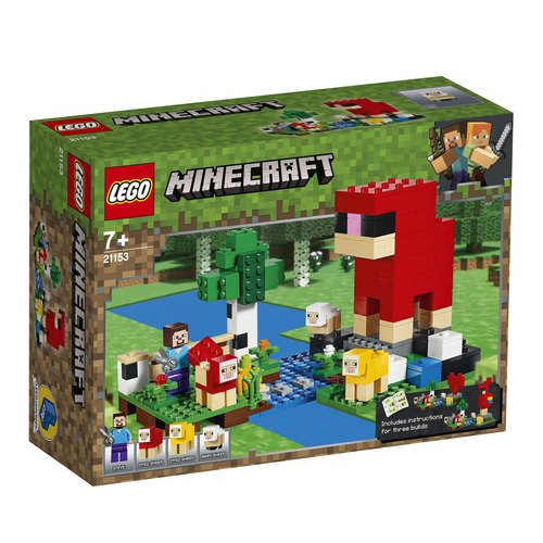 Cover for Lego · LEGO - Minecraft: Wool Farm (Legetøj) (2021)