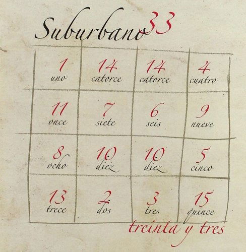 Cover for Suburbano · Treinta Y Tres (CD) (2017)