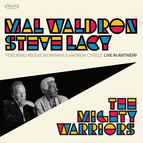 Cover for MAL WALDRON/STEVE LACY · The Mighty Warrior: Live In Antwerp (LP) [RSD 2024 Numbered edition] (2024)