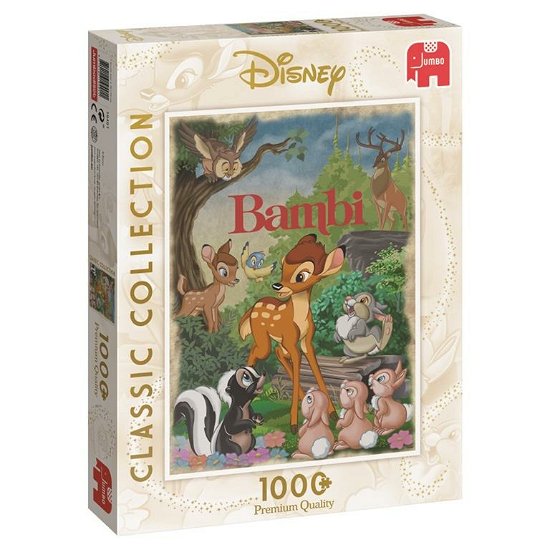 Disney Classic Collection - Bambi ( 1000 Pcs ) - Puzzle - Merchandise - Jumbo - 8710126194911 - 15. april 2020