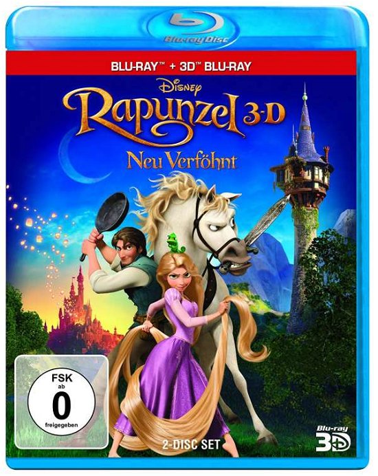 Cover for Rapunzel · Rapunzel - Neu verföhnt  (+ BR) (Blu-ray) (2011)