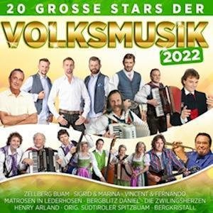 Cover for 20 Grosse Stars Der Volksmusik 2022 (CD) (2022)