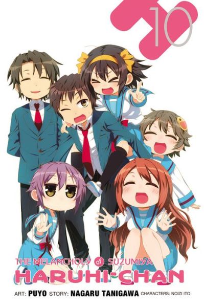 Cover for Nagaru Tanigawa · The Melancholy of Suzumiya Haruhi-Chan, Vol. 10 (Paperback Book) (2015)