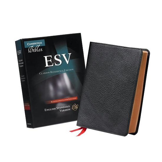 Cover for Cambridge Bibles · ESV Clarion Reference Bible, Black Edge-lined Goatskin Leather, ES486:XE Black Goatskin Leather (Skinnbok) [Black Moroccan] (2011)