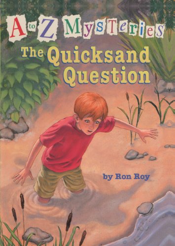 Cover for Ron Roy · The Quicksand Question (Turtleback School &amp; Library Binding Edition) (A to Z Mysteries) (Inbunden Bok) [Turtleback School &amp; Library Binding edition] (2002)