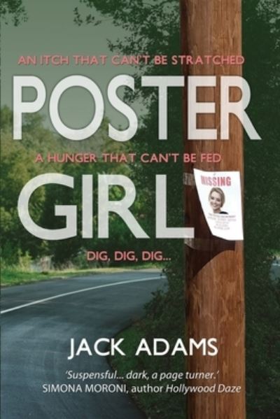 Cover for Jack Adams · Poster Girl (Paperback Book) (2021)