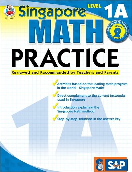 Cover for Frank Schaffer Publications · Singapore Math Practice, Level 1a Grade 2 (Paperback Bog) (2009)