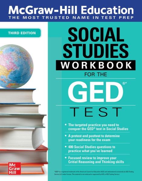 Cover for Mexico McGraw Hill Editores · McGraw-Hill Education Social Studies Workbook for the GED Test, Third Edition (Paperback Book) (2021)