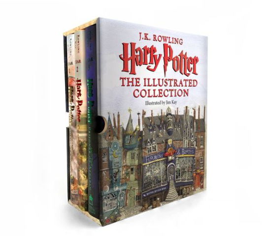 Cover for Rowling,j K / Kay,jim · Harry Potter the Illustrated Collection (Bok) (2018)