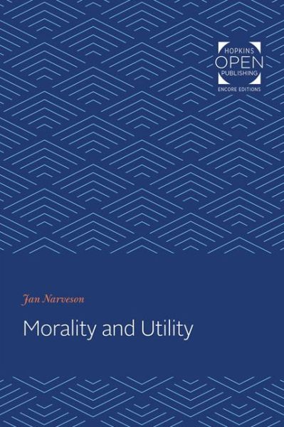 Cover for Jan Narveson · Morality and Utility (Paperback Book) (2020)