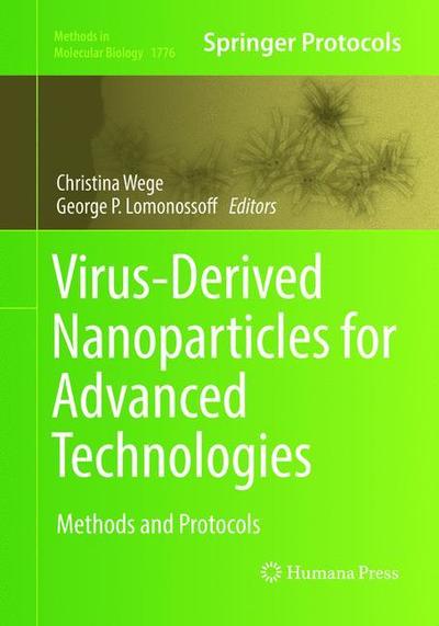 Cover for Virus-Derived Nanoparticles for Advanced Technologies: Methods and Protocols - Methods in Molecular Biology (Paperback Book) [Softcover Reprint of the Original 1st 2018 edition] (2019)