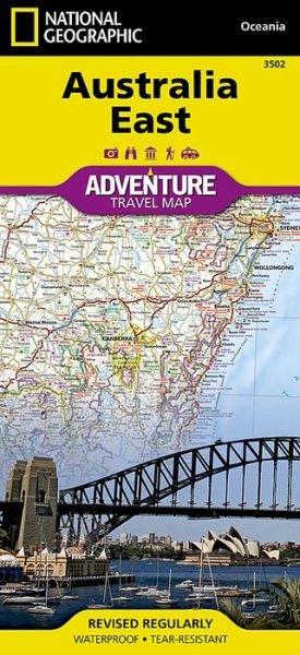 Cover for National Geographic Maps · Australia, East: Travel Maps International Adventure Map (Landkarten) (2022)