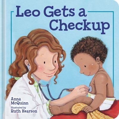 Cover for Anna McQuinn · Leo gets a checkup (Bok) [First U.S. edition. edition] (2018)