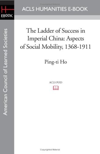 Cover for Ping-ti Ho · The Ladder of Success in Imperial China: Aspects of Social Mobility, 1368-1911 (Paperback Book) (2008)
