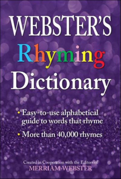 Cover for Merriam-webster · Webster's Rhyming Dictionary (Paperback Book) (2017)