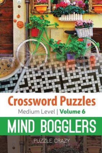 Cover for Puzzle Crazy · Crossword Puzzles Medium Level (Paperback Bog) (2016)
