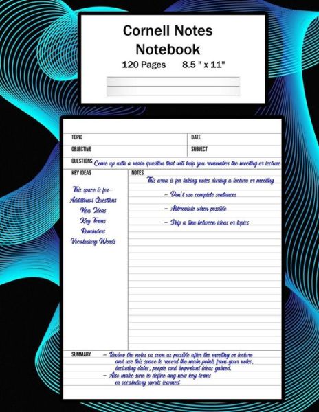 Cover for Cricket Creek Creatives · Cornell Notes Notebook (Paperback Book) (2018)