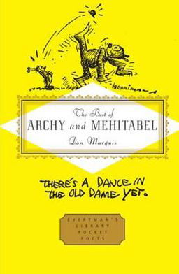 Cover for Don Marquis · The Best of Archy and Mehitabel - Everyman's Library POCKET POETS (Hardcover Book) (2011)