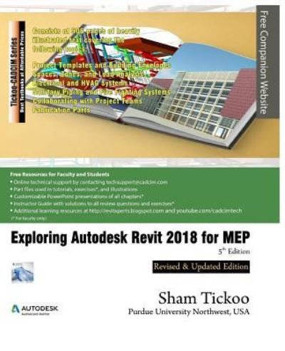 Cover for Prof Sham Tickoo Purdue Univ · Exploring Autodesk Revit 2018 for MEP (Paperback Bog) (2017)