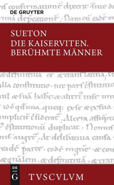 Cover for Sueton · Kaiserviten; Berühmte Männer (Book) (2014)