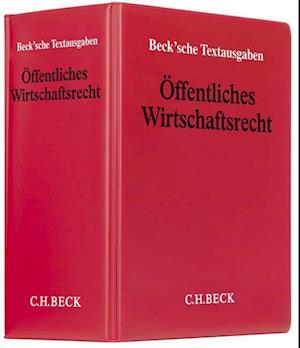 Cover for Beck C. H. · Öffentliches Wirtschaftsrecht (mit Fortsetzungsnotierung). Inkl. 104. Ergänzungslieferung (Loose-leaf) (2022)