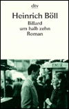Cover for Heinrich Boll · Billard um halbzehn (Paperback Book) (1975)