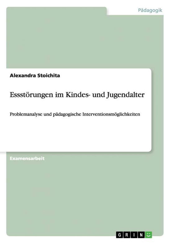 Cover for Stoichita · Essstörungen im Kindes- und J (Book) [German edition] (2008)