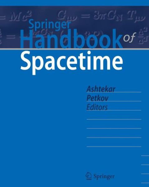 Cover for Abhay Ashtekar · Springer Handbook of Spacetime (Book) [2014 edition] (2014)