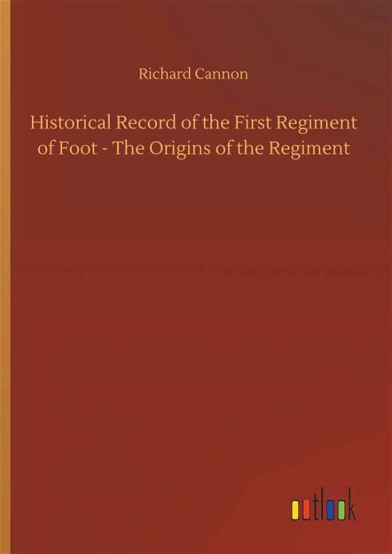 Cover for Cannon · Historical Record of the First R (Bog) (2018)