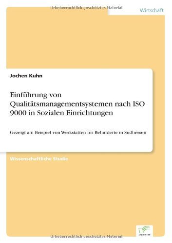 Cover for Kuhn · Einführung von Qualitätsmanagement (Bog) [German edition] (2000)