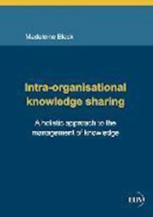 Cover for Block · Intra-organisational knowledge sh (Book)
