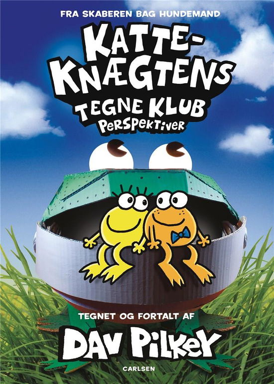 Cover for Dav Pilkey · Katte-Knægtens Tegneklub: Katte-Knægtens Tegneklub (2) - Perspektiver (Indbundet Bog) [1. udgave] (2022)