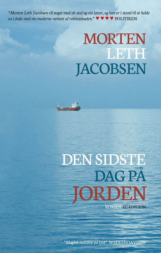 Cover for Morten Leth Jacobsen · Den Sidste Dag På Jorden (Sewn Spine Book) [2. wydanie] (2025)