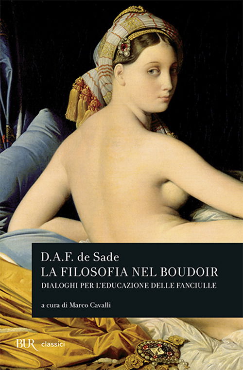 Cover for Marquis de Sade · La filosofia del boudoir (Pocketbok) (2012)