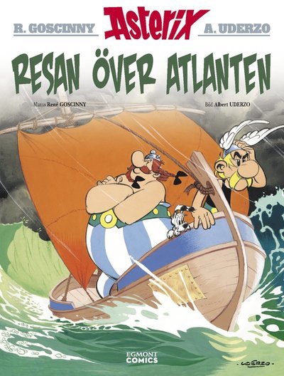 Cover for René Goscinny · Asterix 22: Resan över atlanten (Bok) (2023)