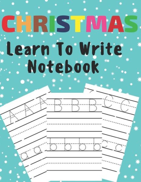 Cover for Extreme Mega Fun Books · Christmas Learn To Write (Paperback Book) (2020)